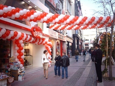 zincir balon s�slemesi